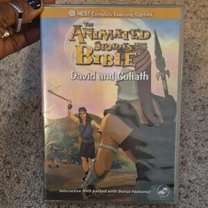 NEST complete Learning dvd DAVID+GOLIATH Animated Bible Stories HOMESCHOOL video